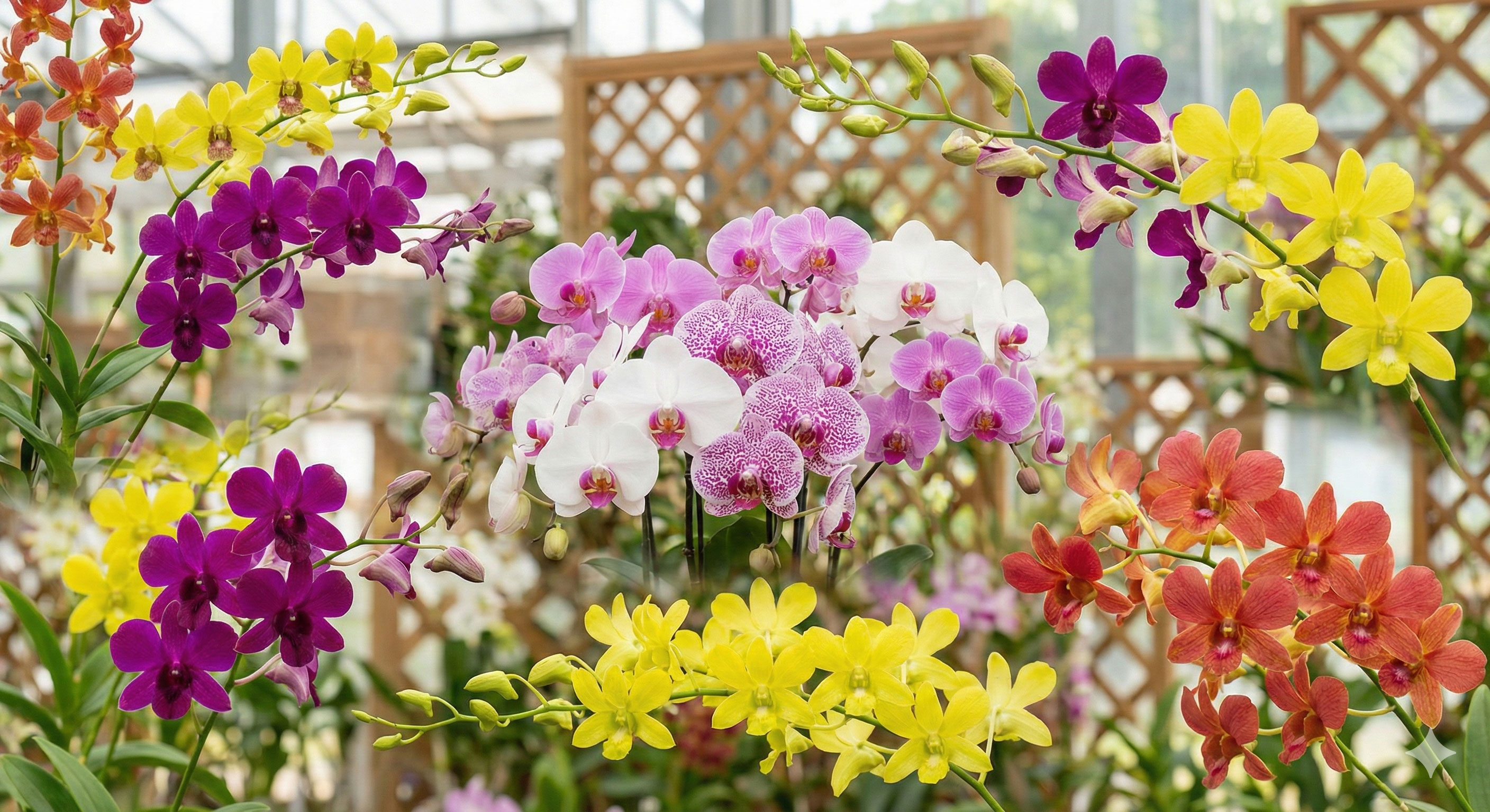 Anggrek Bulan Mekar Sempurna