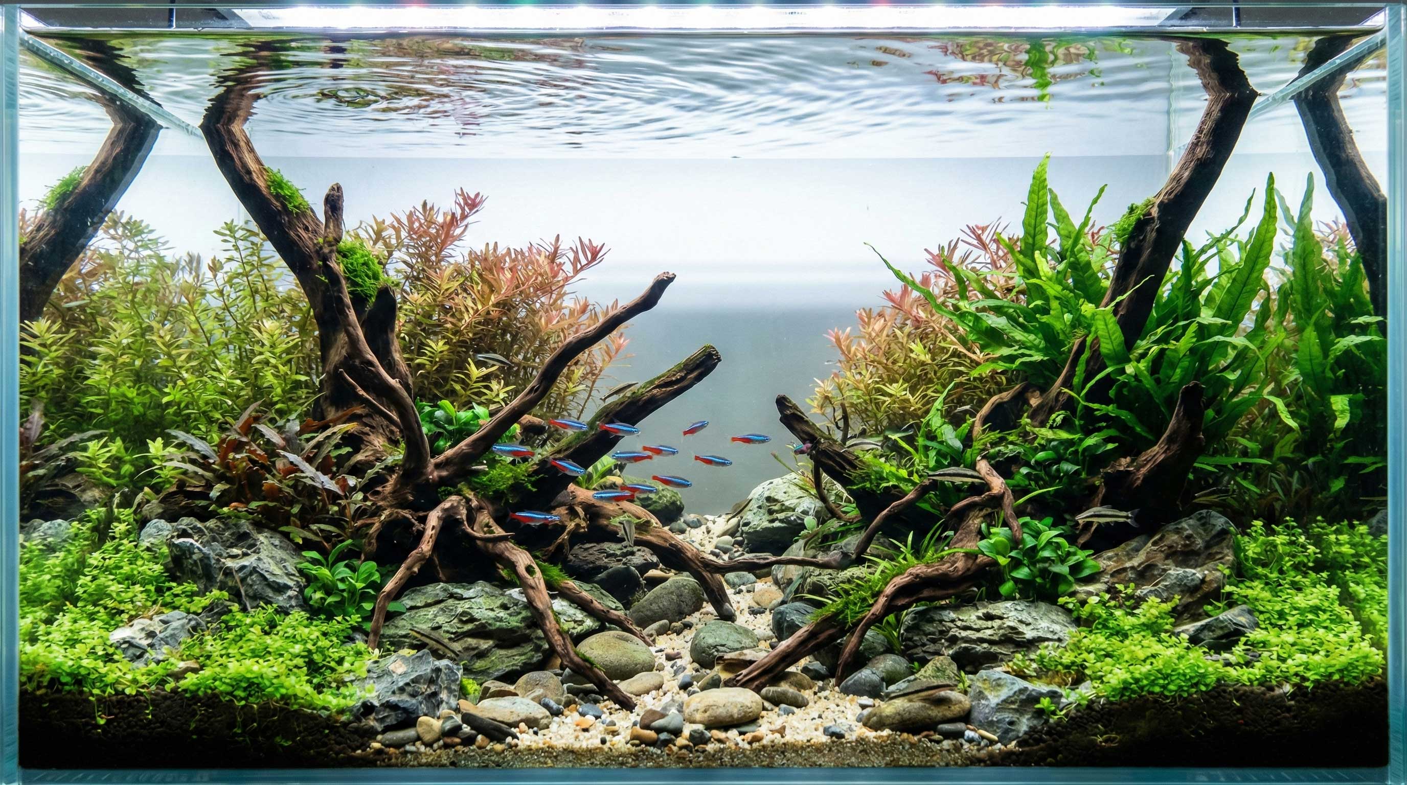 Aquascape Tema Natural Style