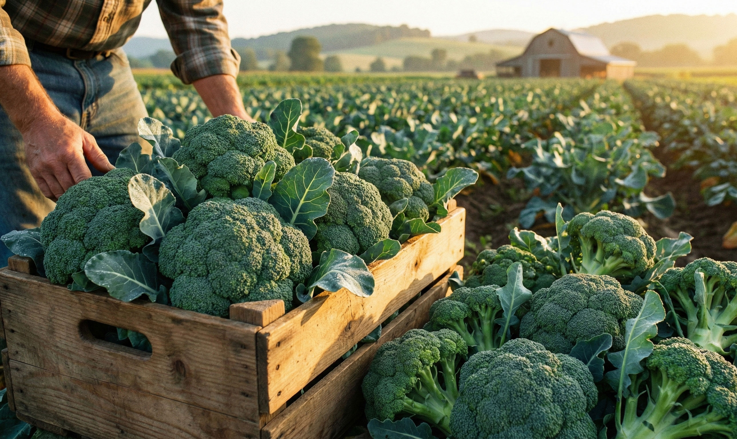 Brokoli Kualitas Super Krop Padat