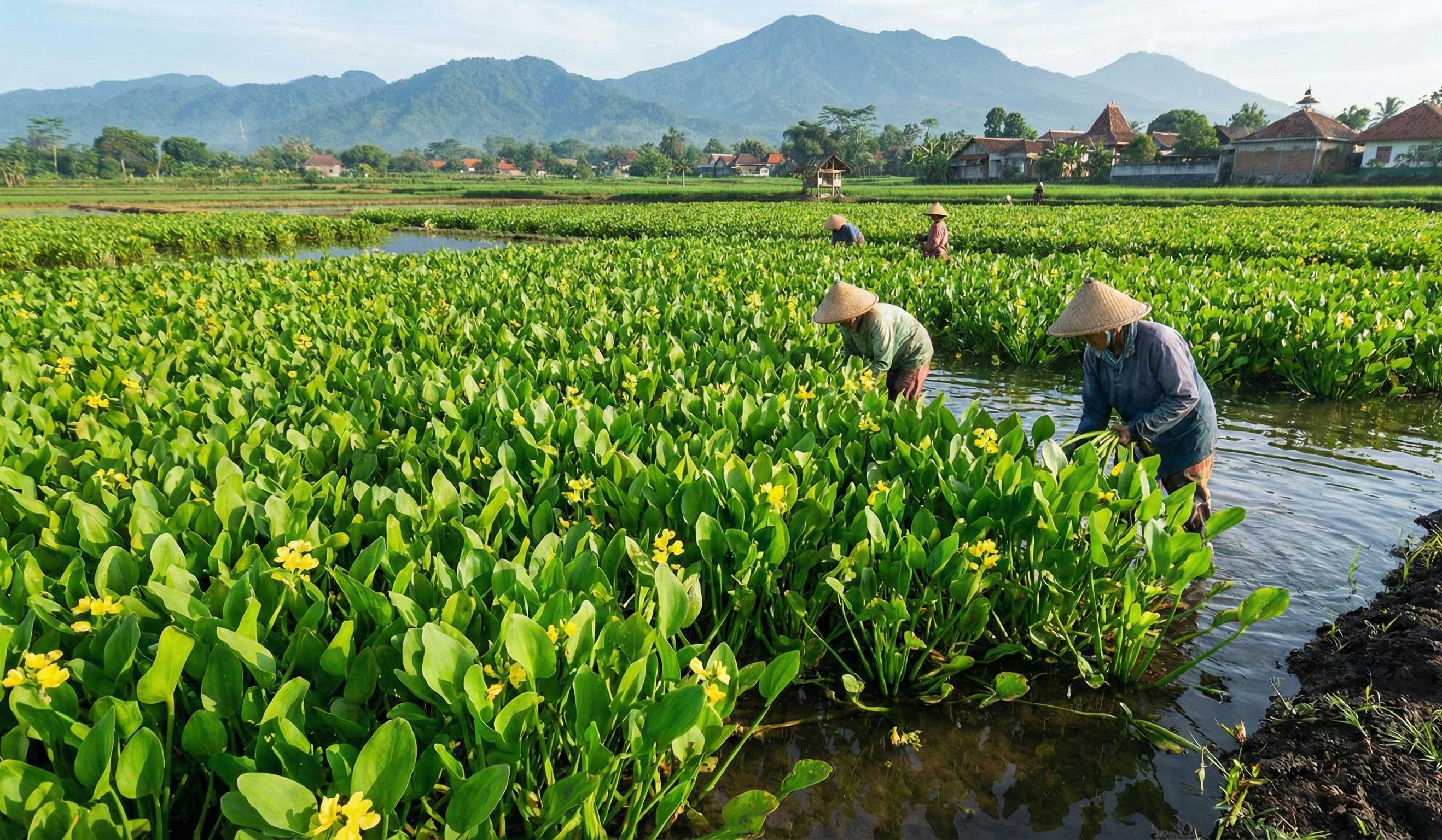 Budidaya Genjer di Kolam
