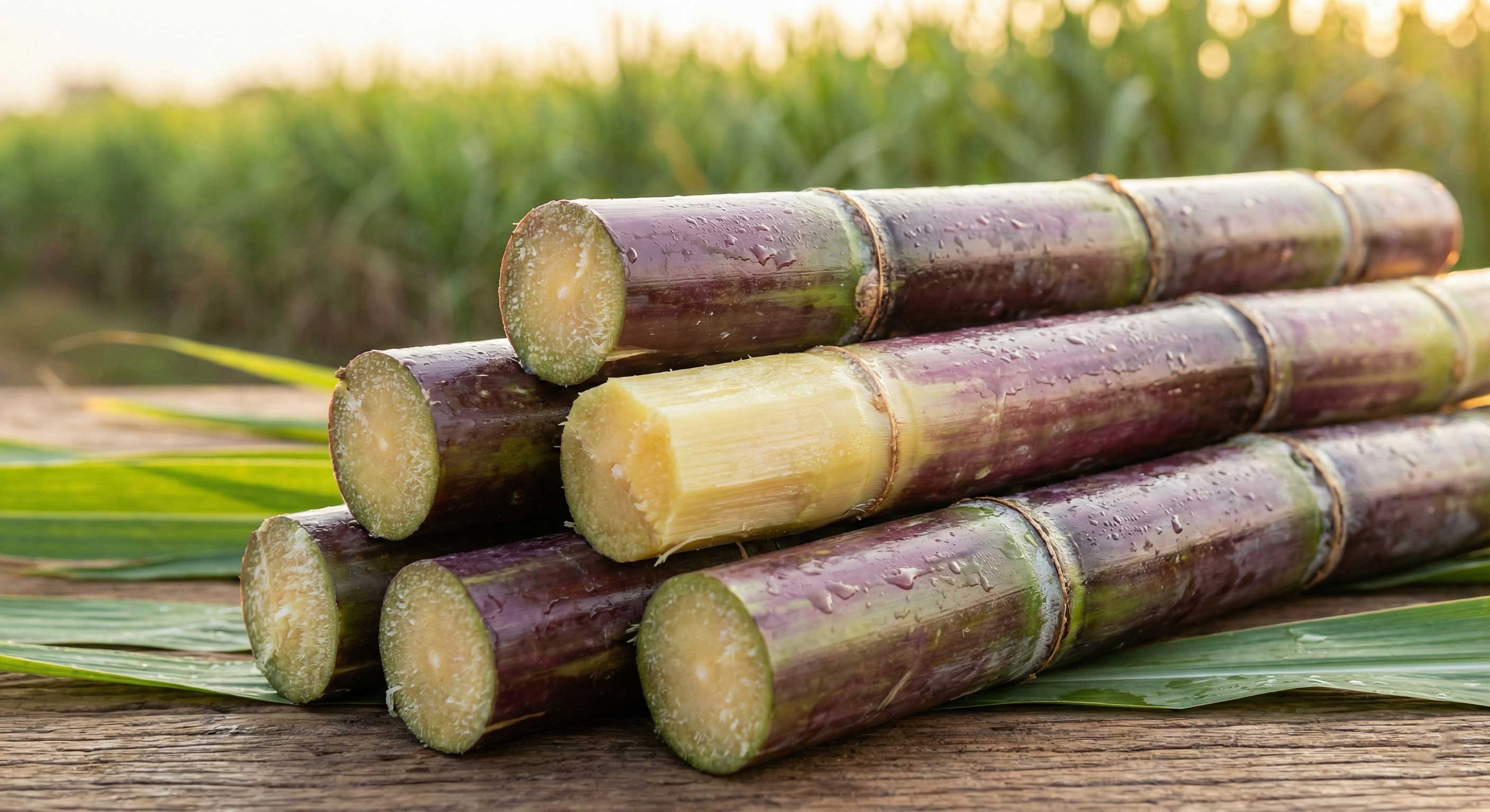 Perkebunan Tebu Subur Siap Panen