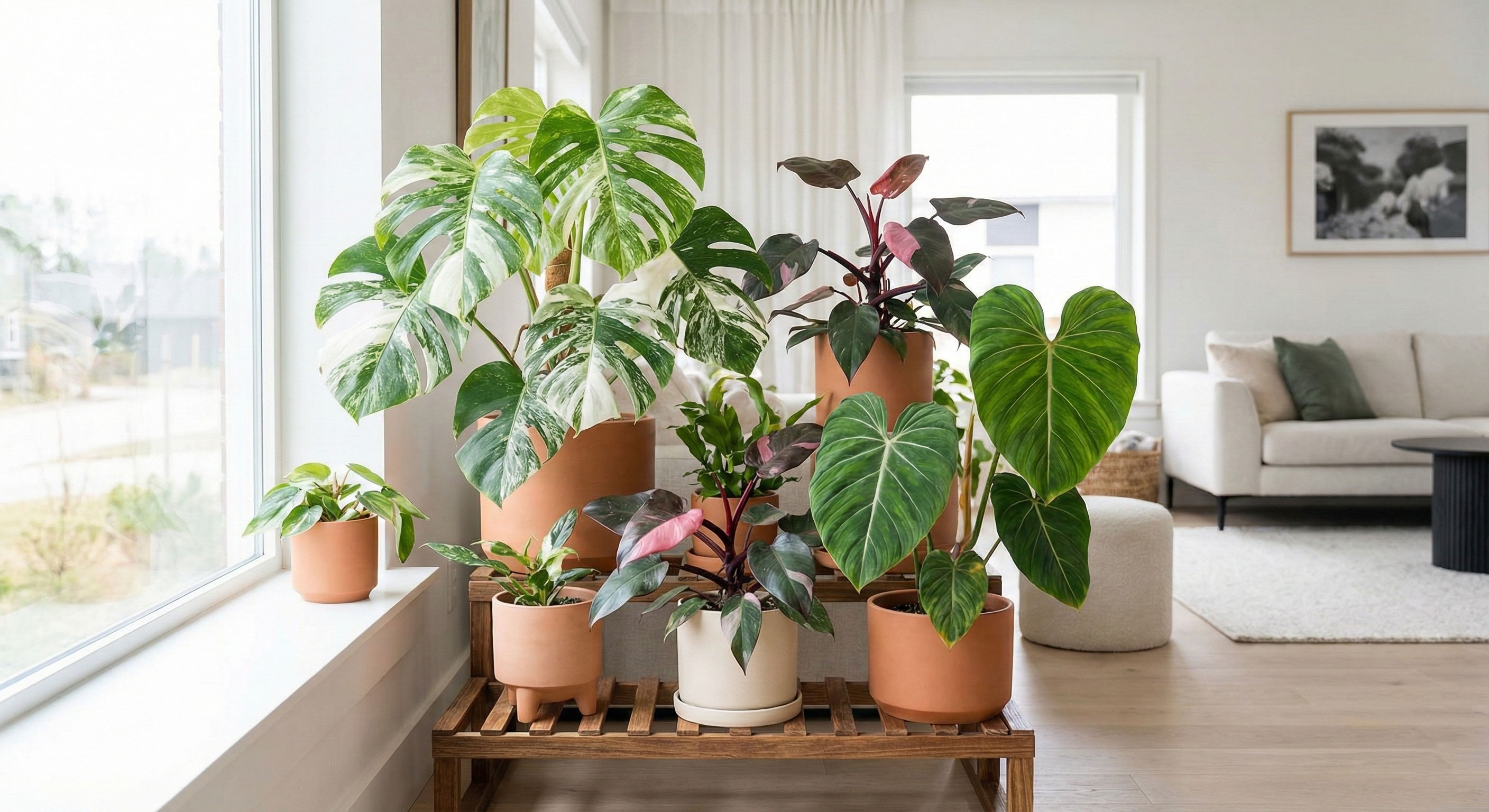 Monstera Variegata Albo Holland