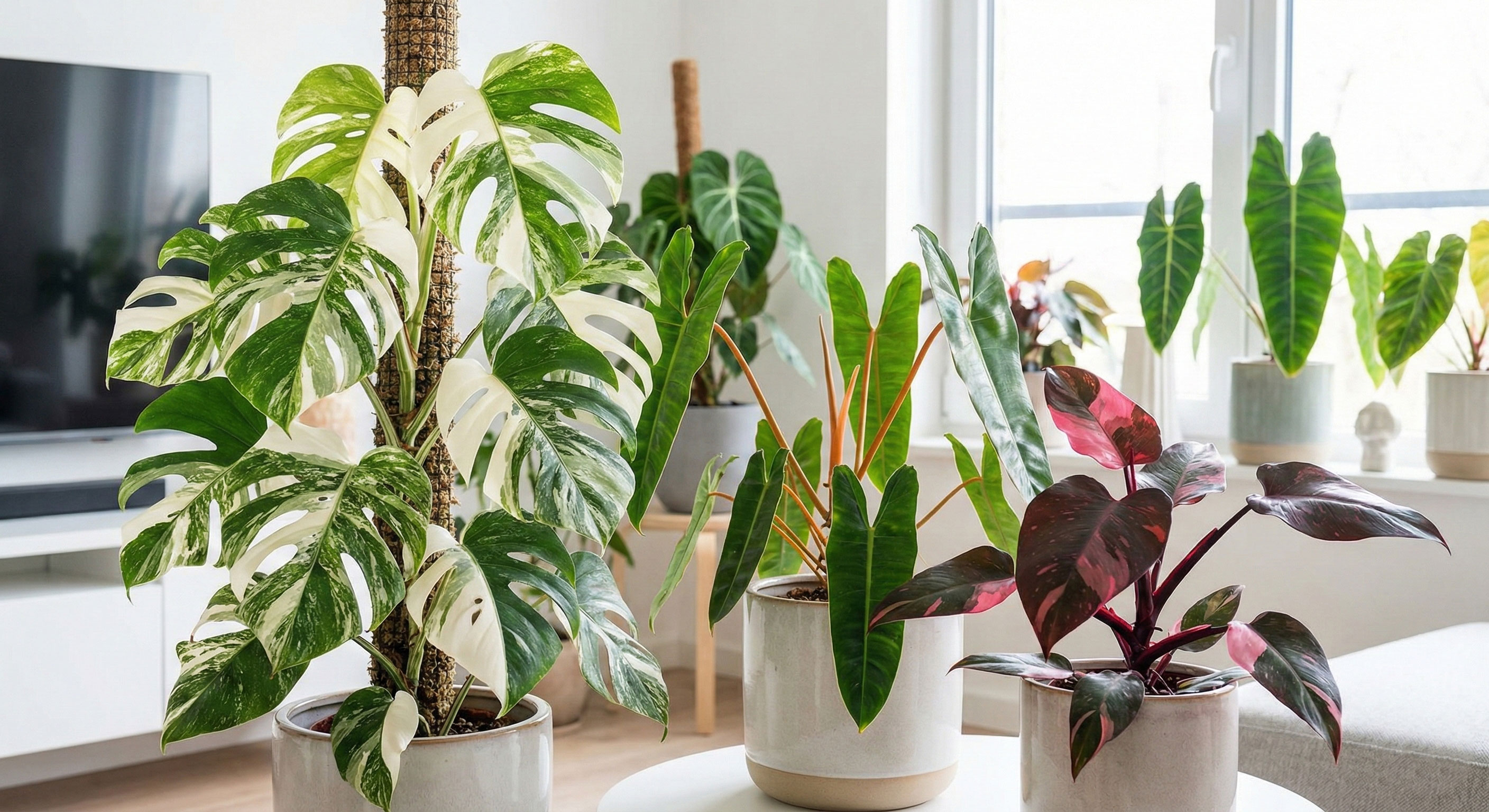 Monstera Variegata Albo Holland